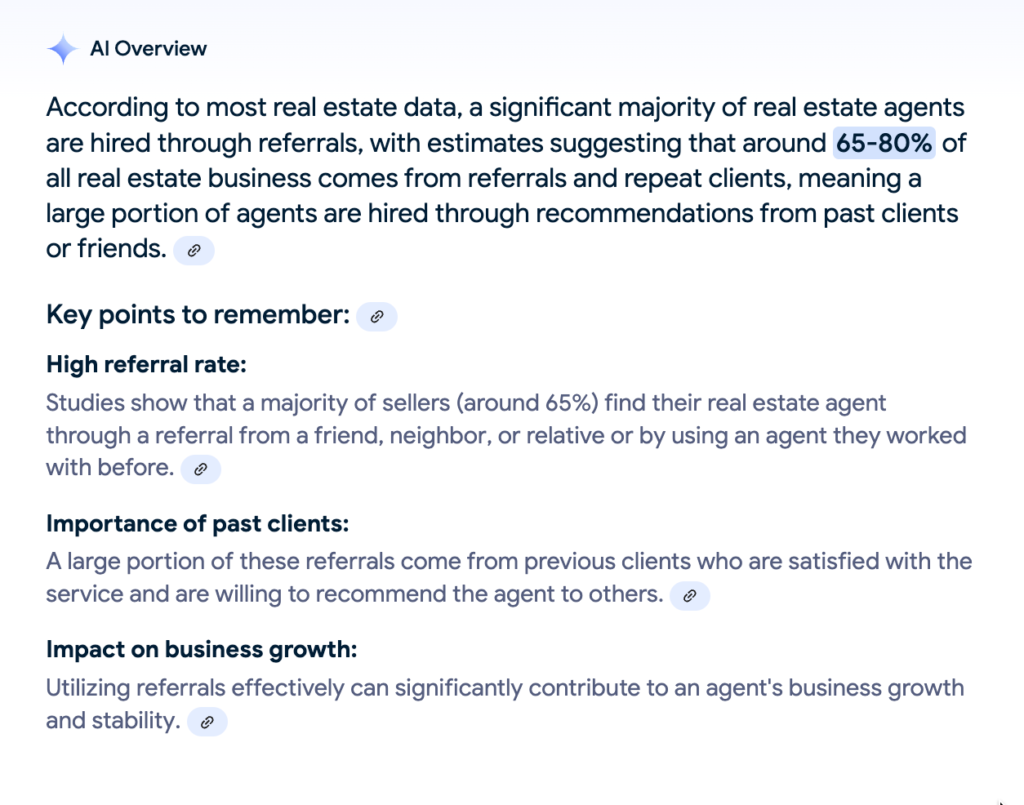 real estate referrals